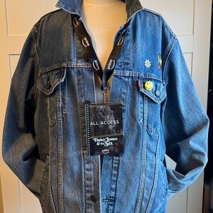 Daisy Jones and the Six crew gift Levi’s Jean jacket XL Virgil style